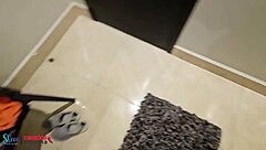 brazilian cuckold watches endowed fan fuck housewife toilet