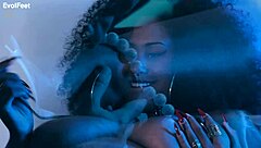 latina feet toes heels deserve deep licks choking gags on big cock