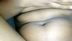 Pussy drips wet after hard fucking and double cumshots