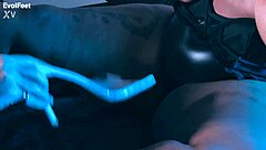 latina feet toes heels deserve deep licks choking gags on big cock