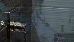 mature blonde milf grinds cock on big ass tits pov