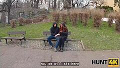 Amateur Pickup with Big Titted Stranger Leads to Outdoor Pussy Pounding