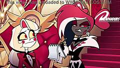 horny hotel lesbians go hardcore together