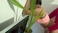 i fuck skinny pigtails latina cleaning girl raw