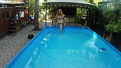 melissa tattoos poolside mermaid brown eyes allure