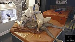 hey jay, dive into eva may and livie blainn's wet threesome fun