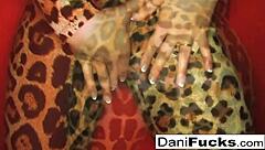 Sexy Dani Daniels Fingers Tight Wet Pussy Solo