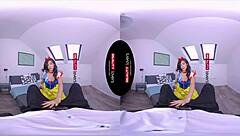 snow wild horny latina heels cowgirl rides dildo pov reality