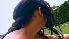 British amateur milf lesbians toy anal outdoors in heels and group play