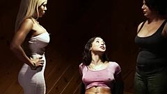 Latina Milf Squirts Wildly from Eager Oral Feast