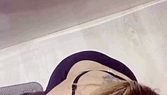 making him explode in bath after husband leaves