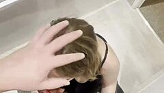 making him explode in bath after husband leaves