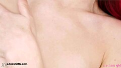 Redhead Model Flaunts Petite MILF Body Ready for Mommy Sex Massage!