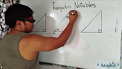 university student learns erotic trigonometry lessons wildly!