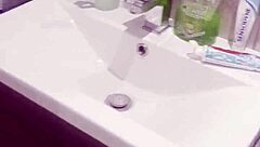 making him explode in bath after husband leaves