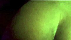 Ebony Babe's Huge Ass Bent For Creampie Drip