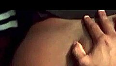 Ebony Babe's Huge Ass Bent For Creampie Drip