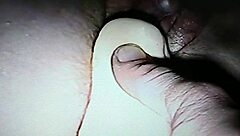 hey check out her cum dripping from that dildo-stuffed wife pussy