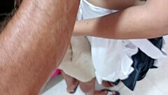 Boss Catches Homemade Bedroom Threesome Turns Passionate Lust Sweat!