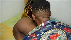 dominant bitch pounds me hard plays with my ass in bedroom creampie tease