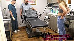 tyler lynn's dental exam turns into fingering cum mouthful fetish with gloves and latex!