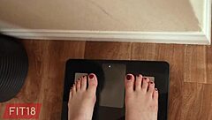 fit18 lana small 100lb petite model creampied in tight bodysuit