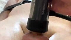 Vacuglide Machine Milks Cock Hard in Extreme Teasing Session