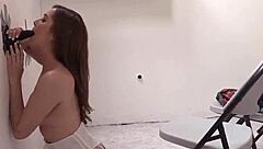 hey teen that gloryhole cock needs your suck now