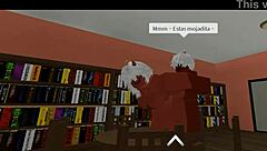 Guy pounds me hard in wild roblox fuck session