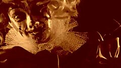 bound hairy milf pussy stretched in steamy vintage bdsm fuck