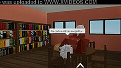 Guy pounds me hard in wild roblox fuck session