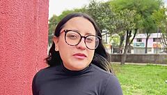 Oiled Curvy Neighbor Fucked Hard While Hubby Works Nearby