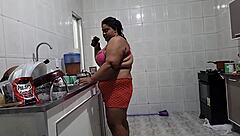 Stepmom Fucked Hard Kitchen Cumshot Overload