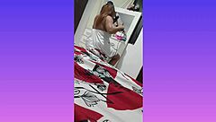 Talking world craziness then wife sucks my cock wildly