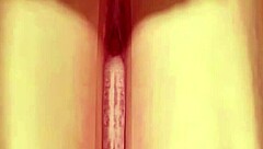 Erotic big ass secretary poses topless on beach in skirt panties