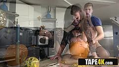 Gorgeous Milf Fucked Before Halloween