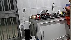 Stepmom Fucked Hard Kitchen Cumshot Overload