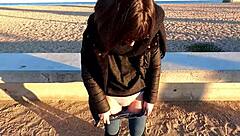 Silvia Soprano's Barcelona Car Fuck Passion Ignites