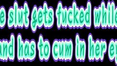 german submissive slut slapped spit fucked rough in bed