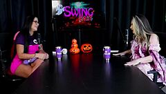 First anal face forward loves creampie addicted to threesomes uber siririca