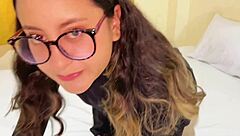 Oiled Curvy Neighbor Fucked Hard While Hubby Works Nearby