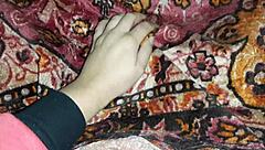 Girlfriend's Tent Cunnilingus Wakeup Halloween Orgasm