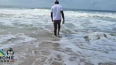 naughty petite teen first beach sex orgasm wet pussy