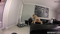 milf passionately kisses young stud using him wildly