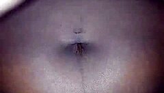 fucking this pregnant ebony pussy with fat cucumber