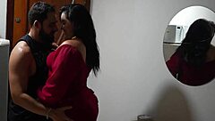 Horny stud picks chubby latina bar licks feet fucks rough big ass