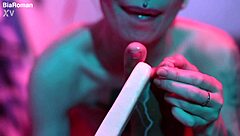 cutie piie teases feet rubbing popsicle sensually