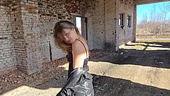 wanna film reels but ended up deepthroating cock outdoor instead