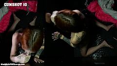 Blonde teen works hard for epic 10th cumshot gloryhole