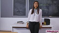 Three naughty students eliza ibarra kendra spade vanna bardot kiss and trib